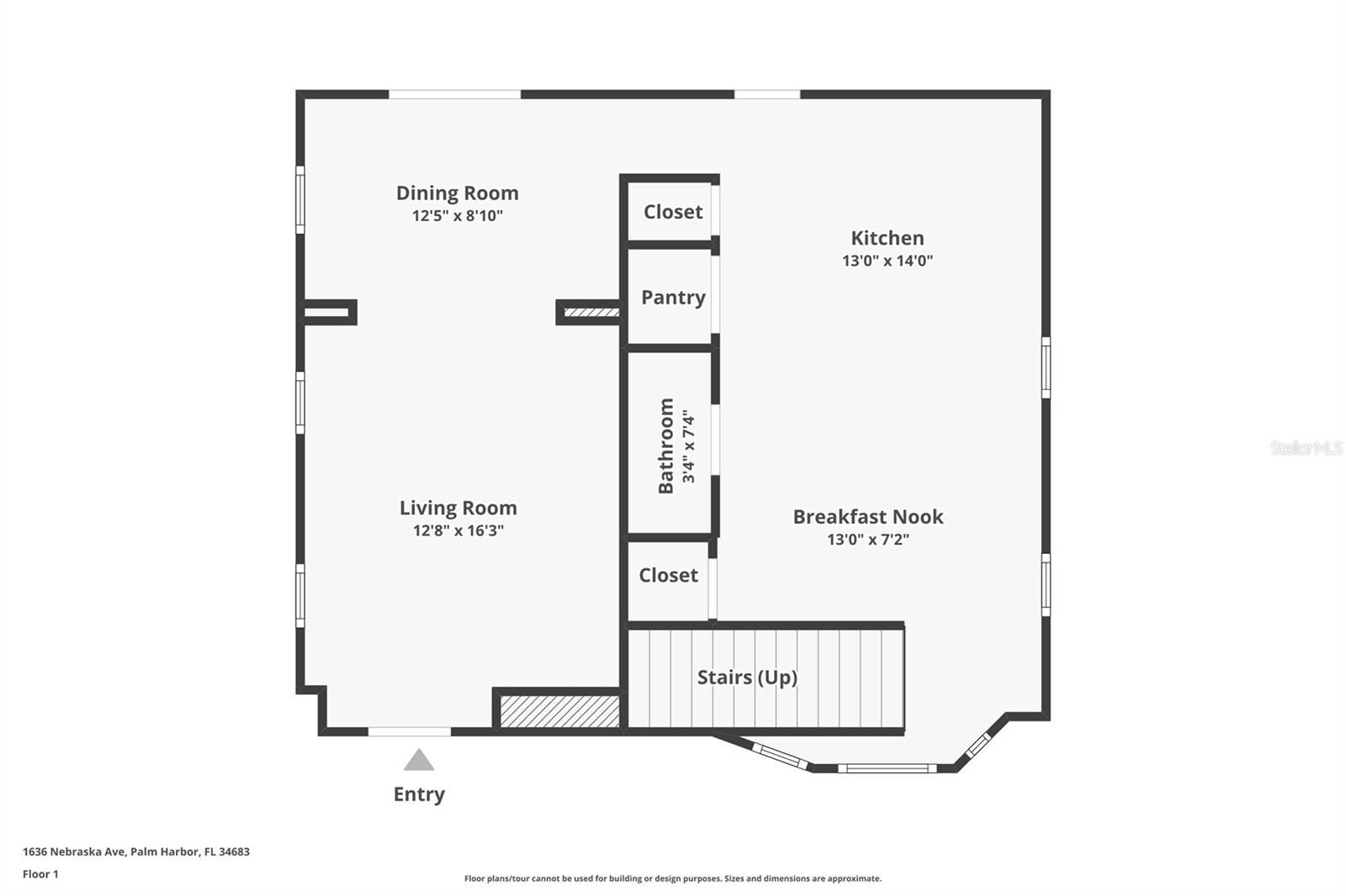 1640 NEBRASKA AVE, PALM HARBOR, FL, 34683