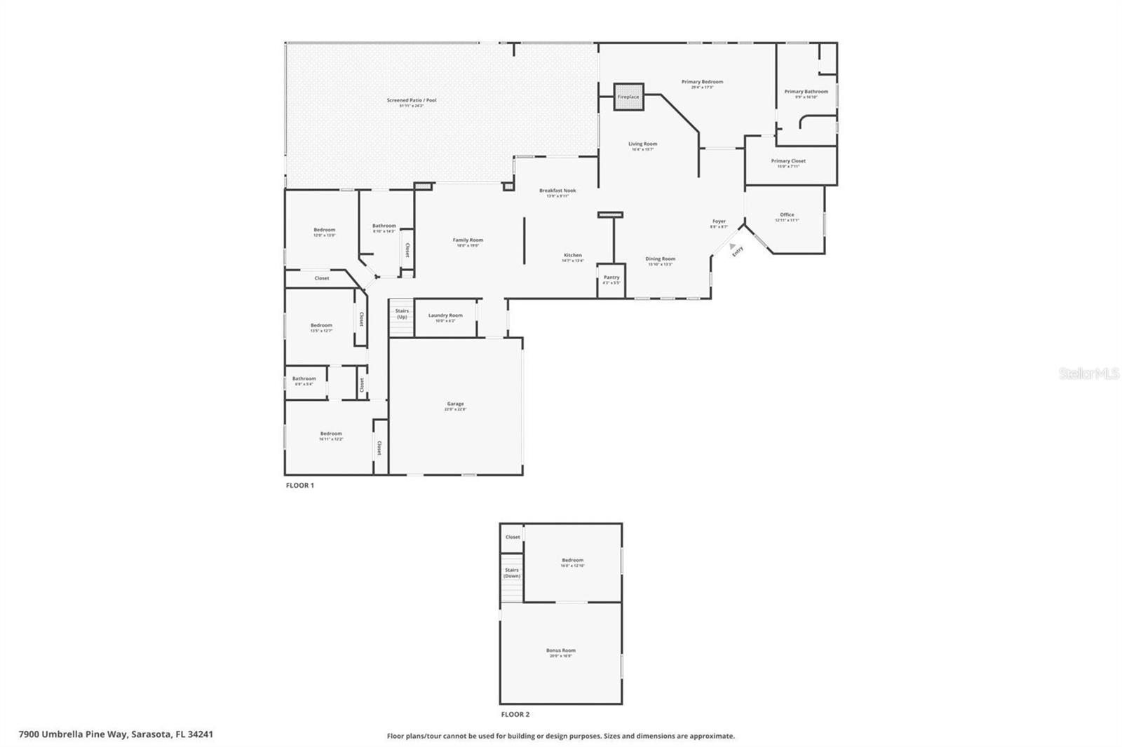 7900 UMBRELLA PINE WAY, SARASOTA, FL, 34241