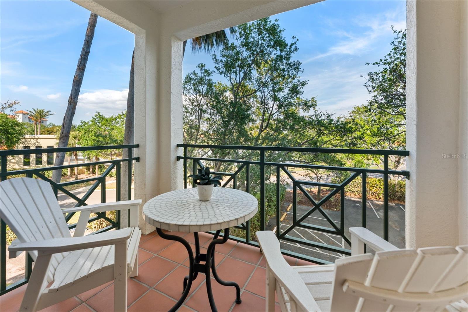 one of the 3 balconies, this is off of the dining area.