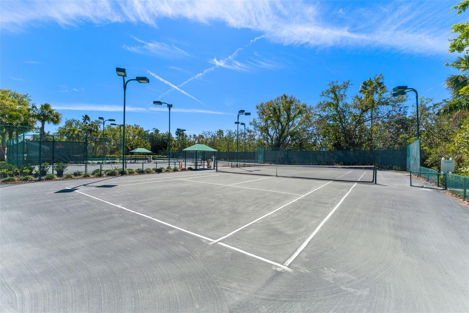 Tennis courts