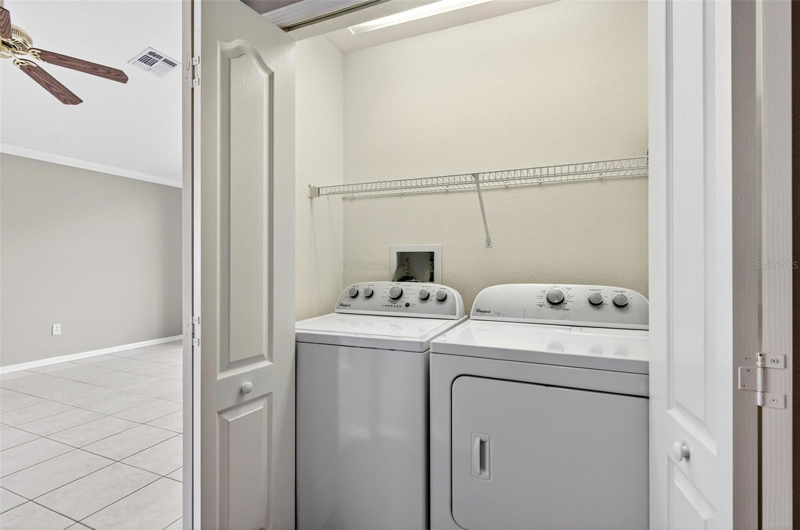 Inside Washer & Dryer Area