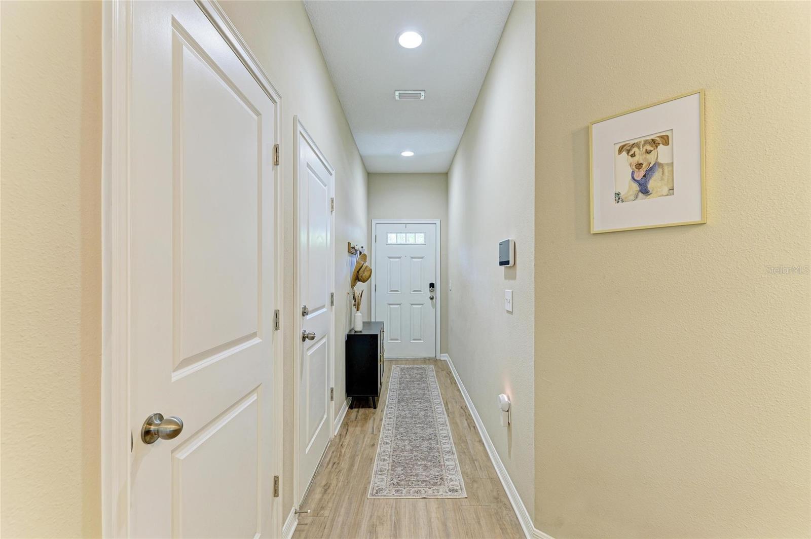 Entry hallway