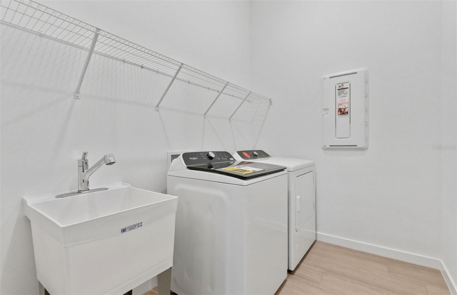 Laundry Room w/Whirlpool Washer & Dryer