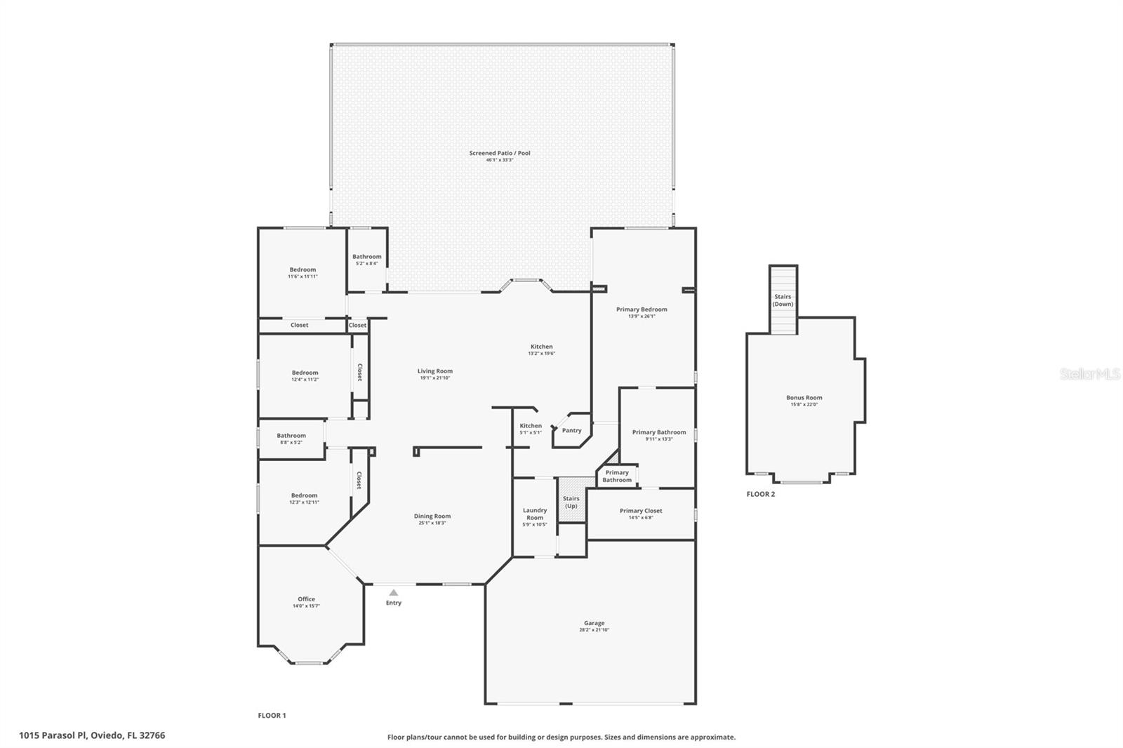 1015 PARASOL PL, OVIEDO, FL, 32766