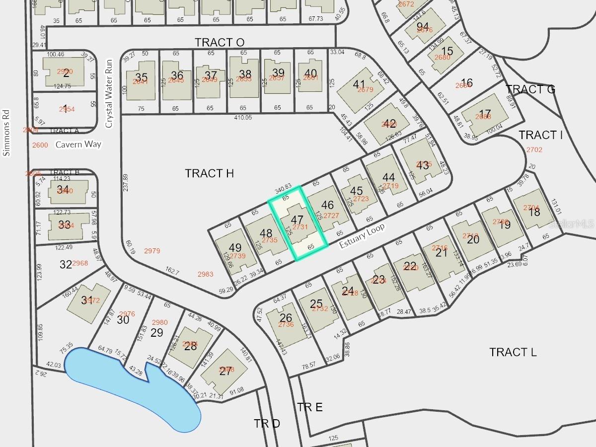 2731 ESTUARY LOOP, OVIEDO, FL, 32765