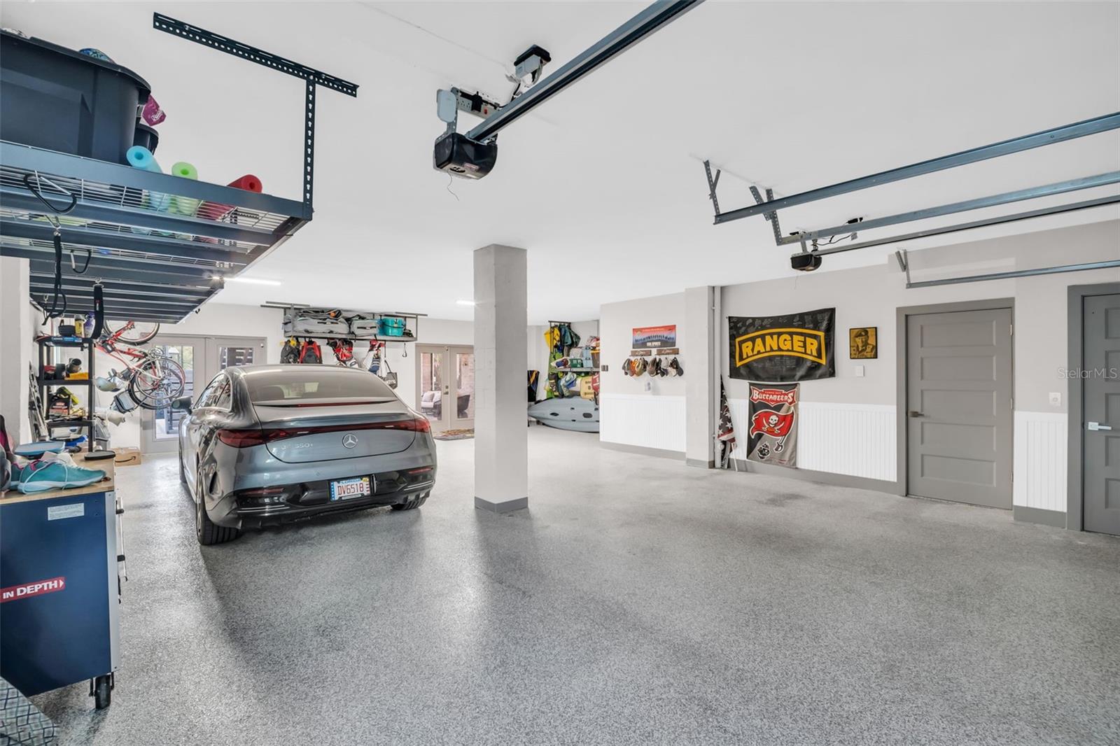 Plenty room for cars, golf carts, water toys, and more!