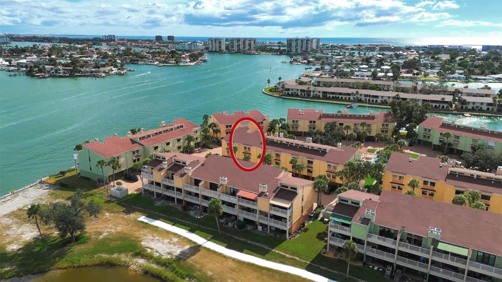 Intracoastal access close to the Gulf