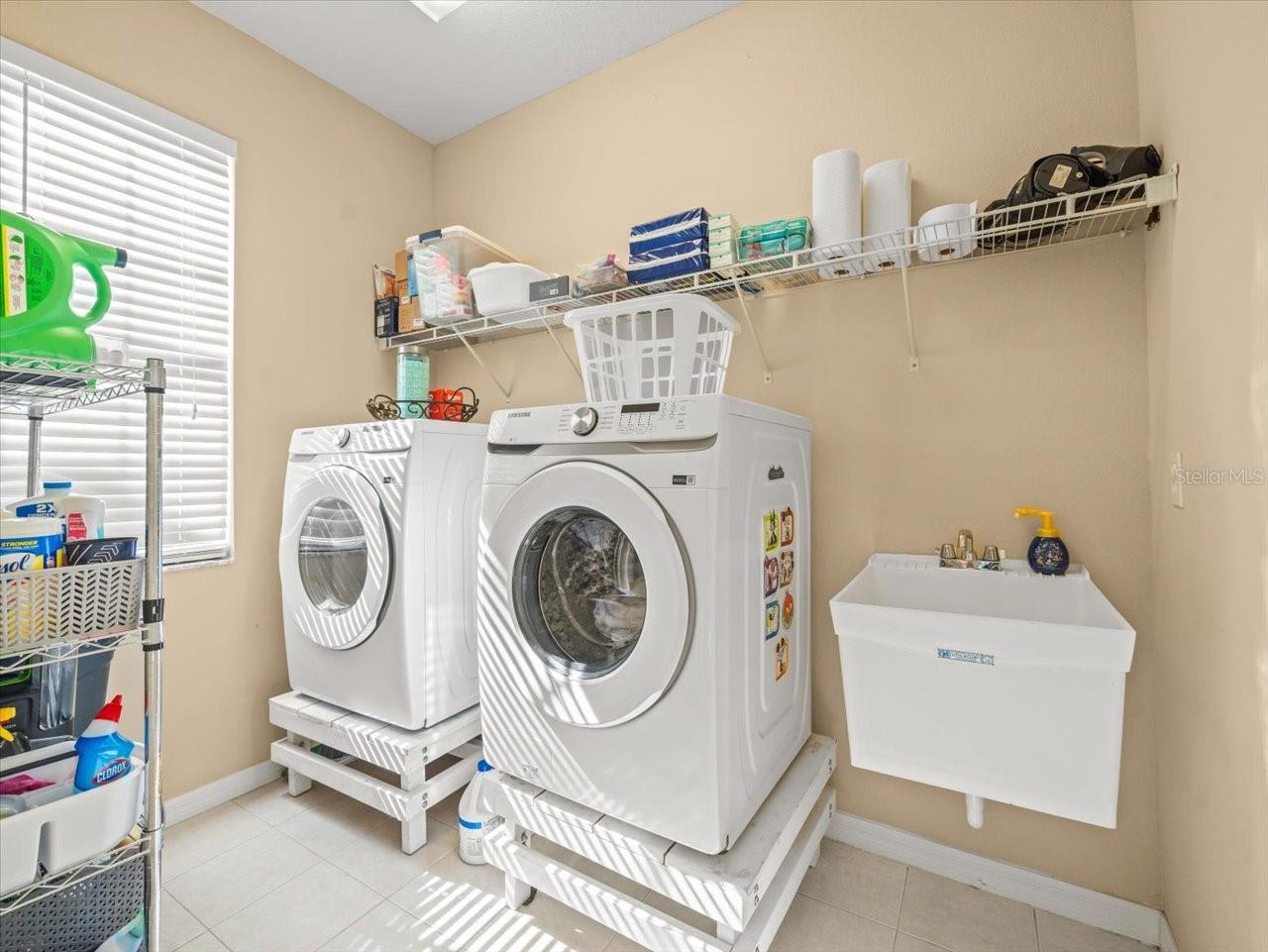 Second floor laundry