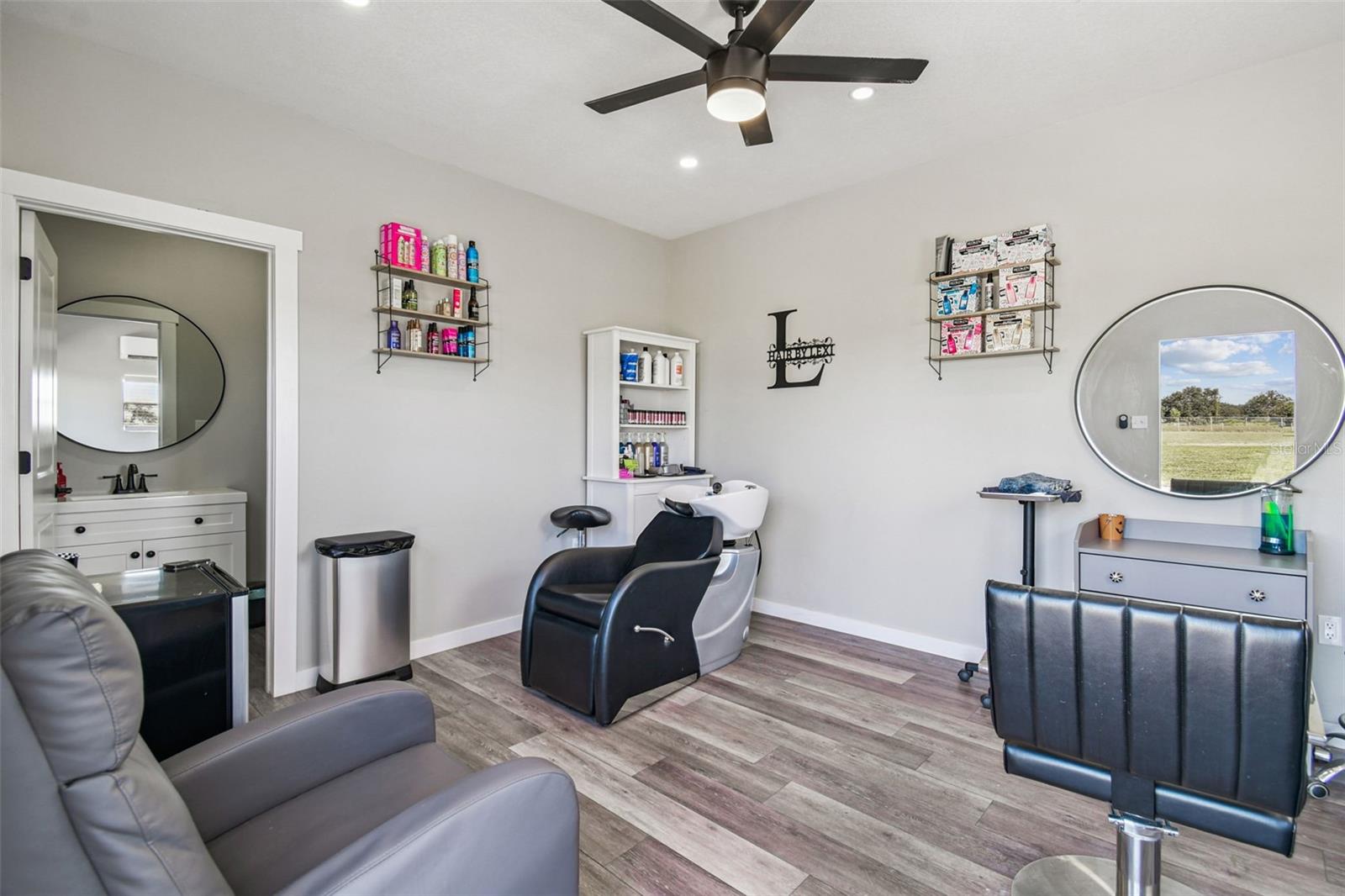 Office #2 in workshop