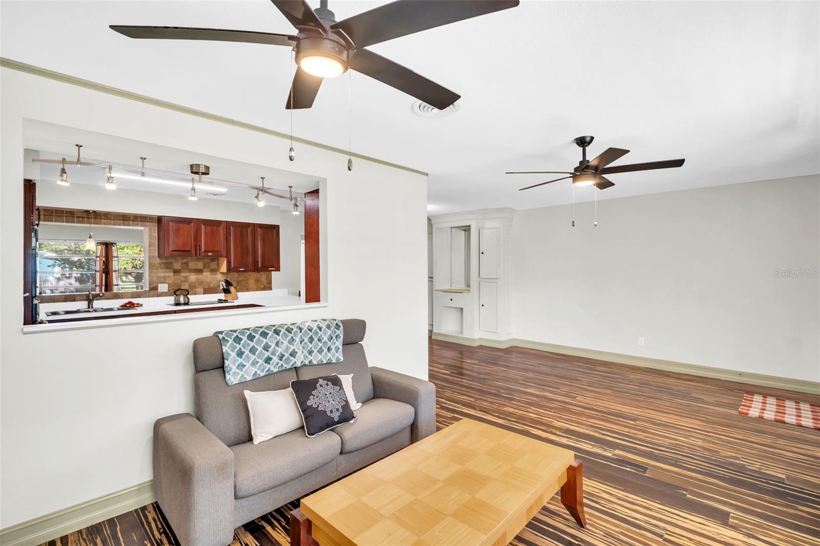 Living Romm with Kitchen View