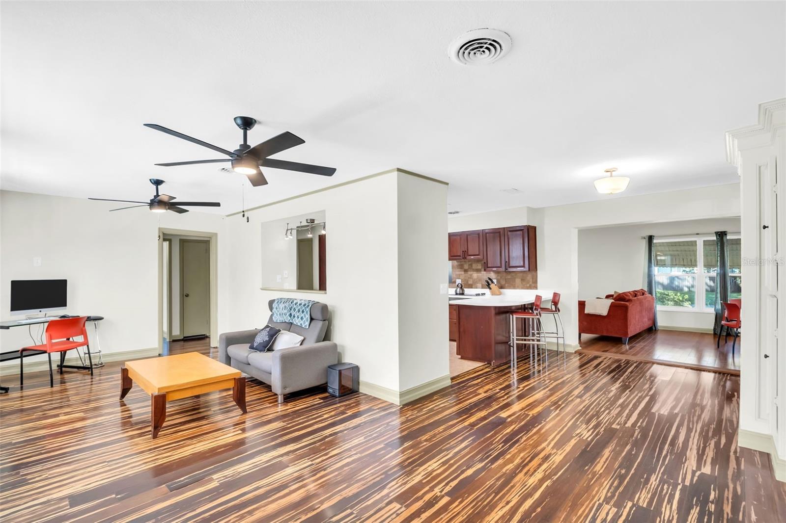 Living/Dining/Kitchen/Family Rm Views