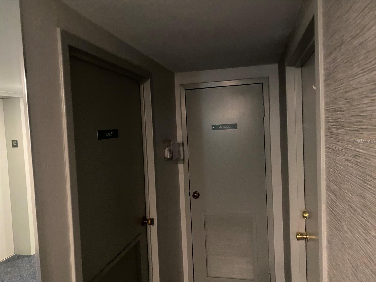 Laundry-room loc across hallway