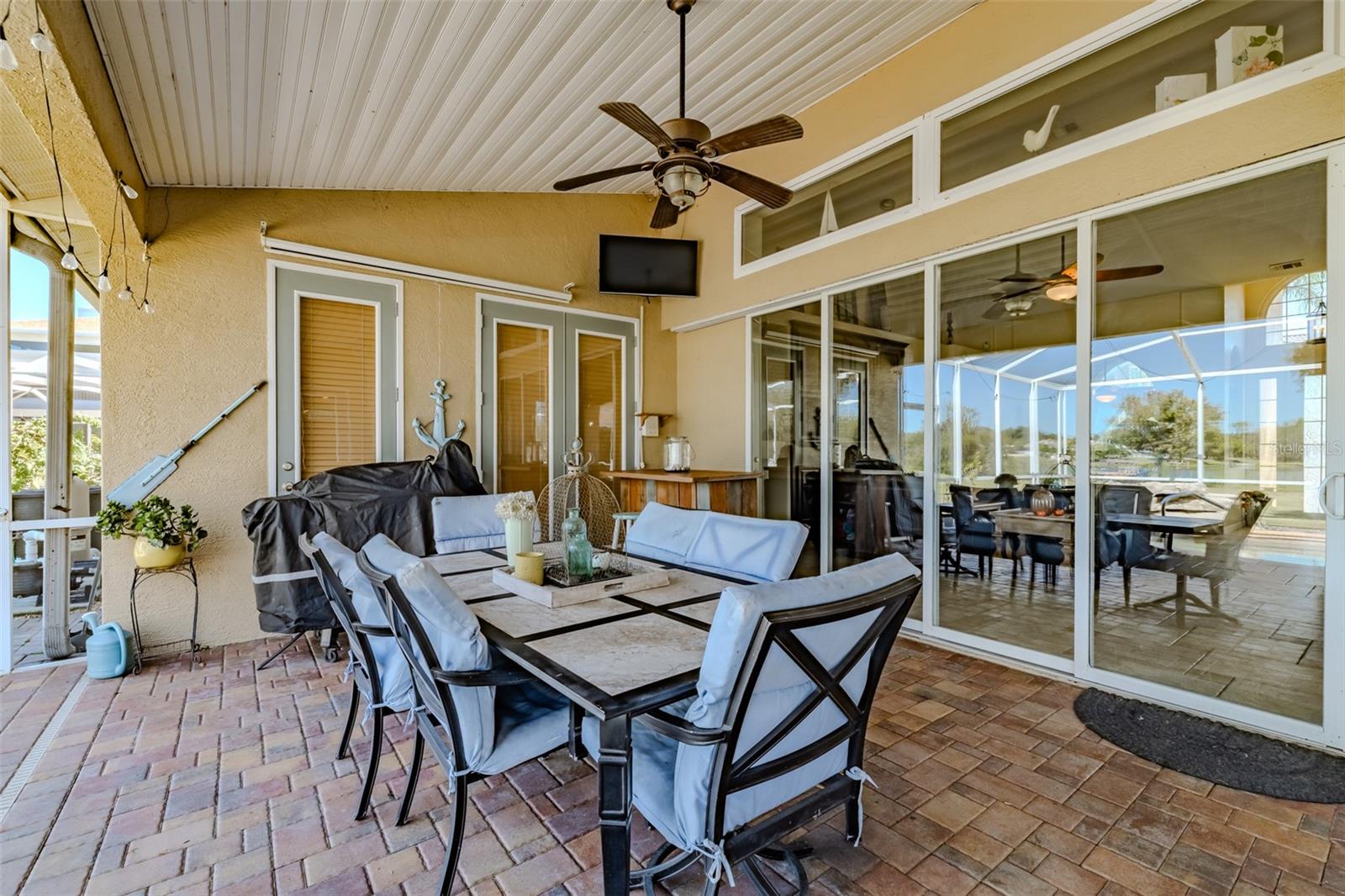 Covered Patio/Pool Area