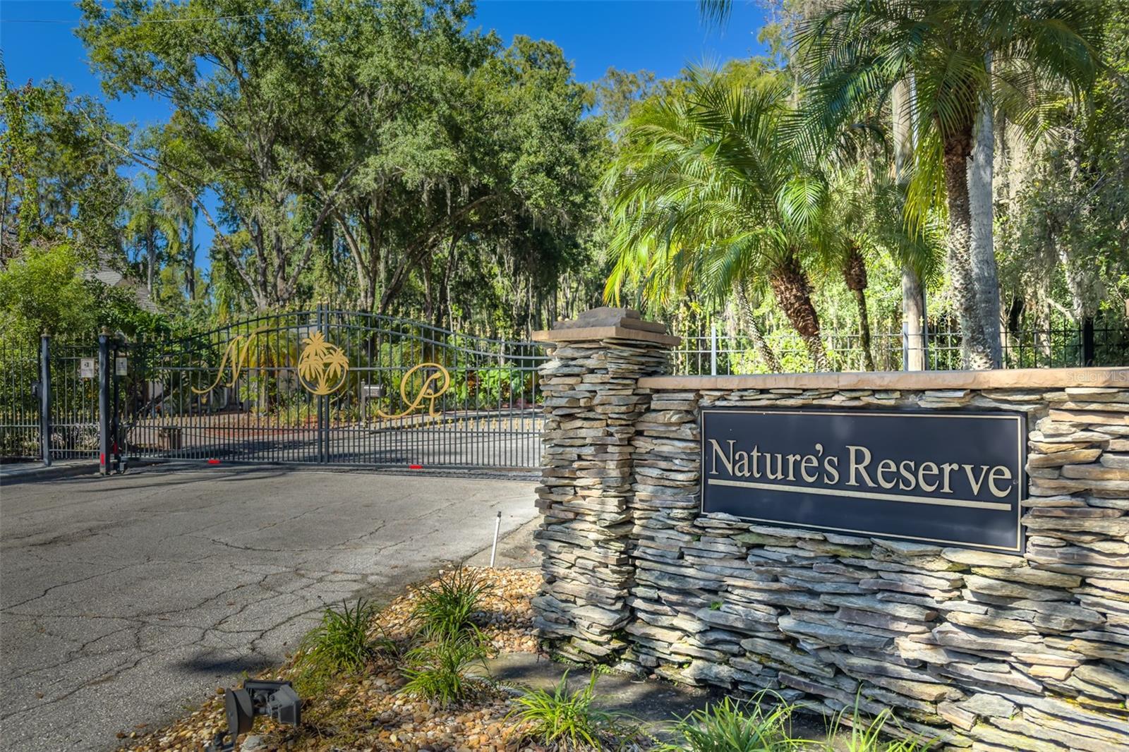 Nature's Reserve Gate Entrance