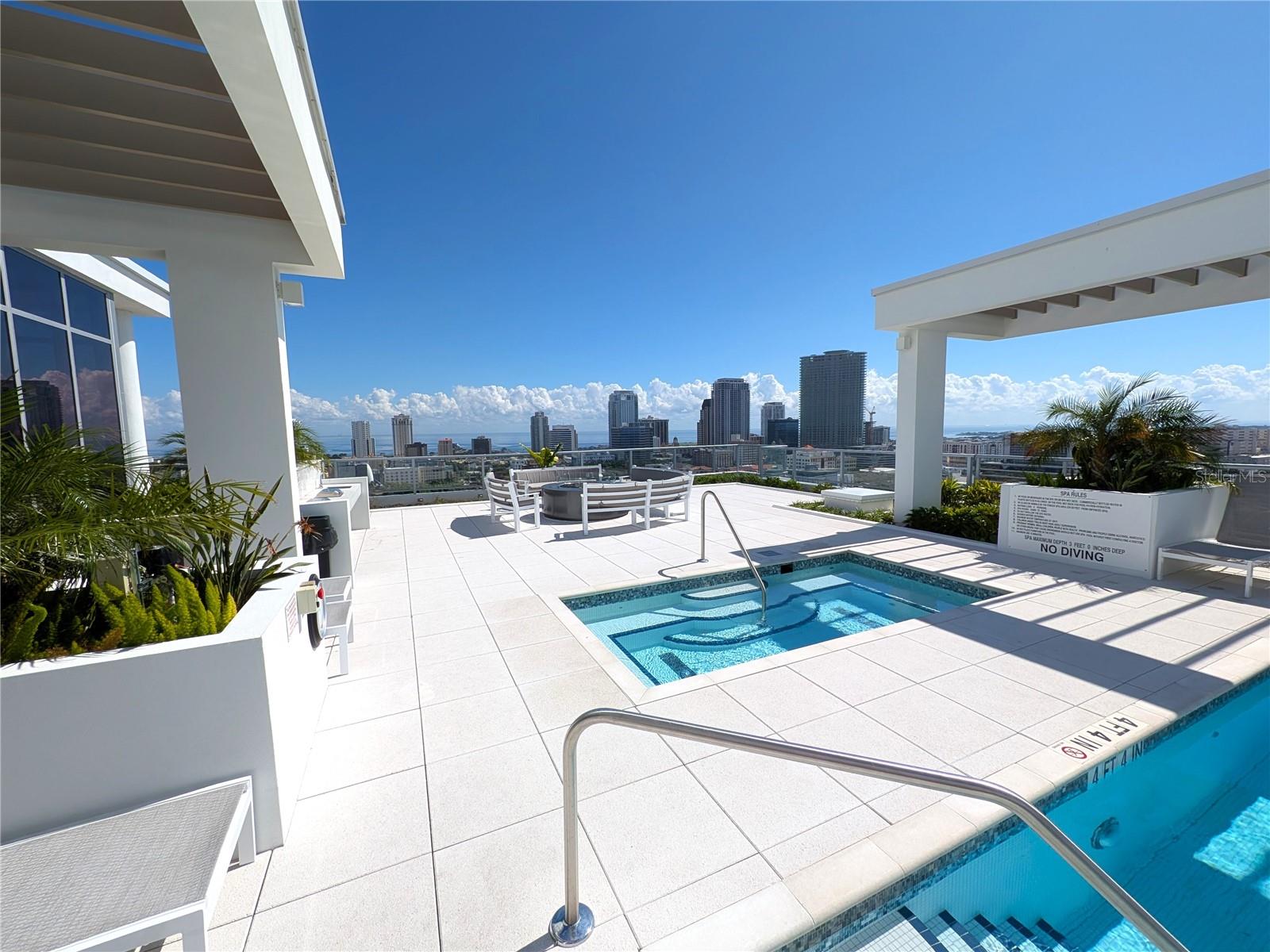 Spa and Rooftop