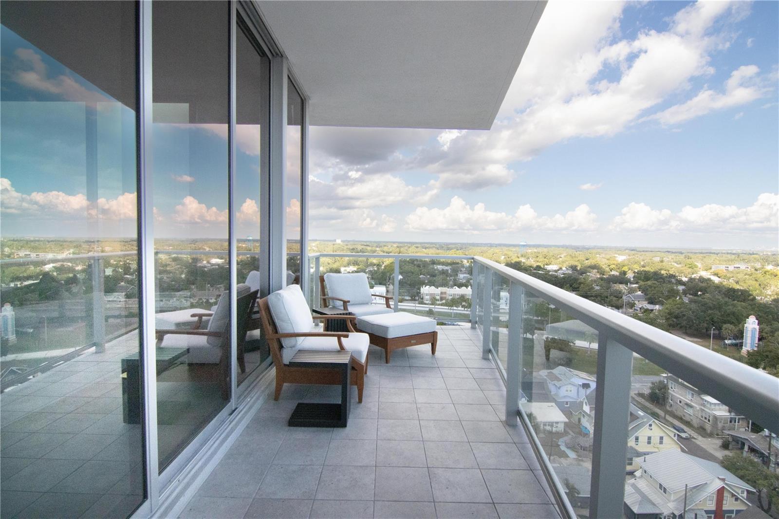 Spacious 159 sq ft Balcony