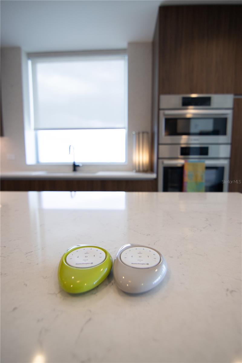 Hunter Douglas Drape and Kitchen Shade Remotes