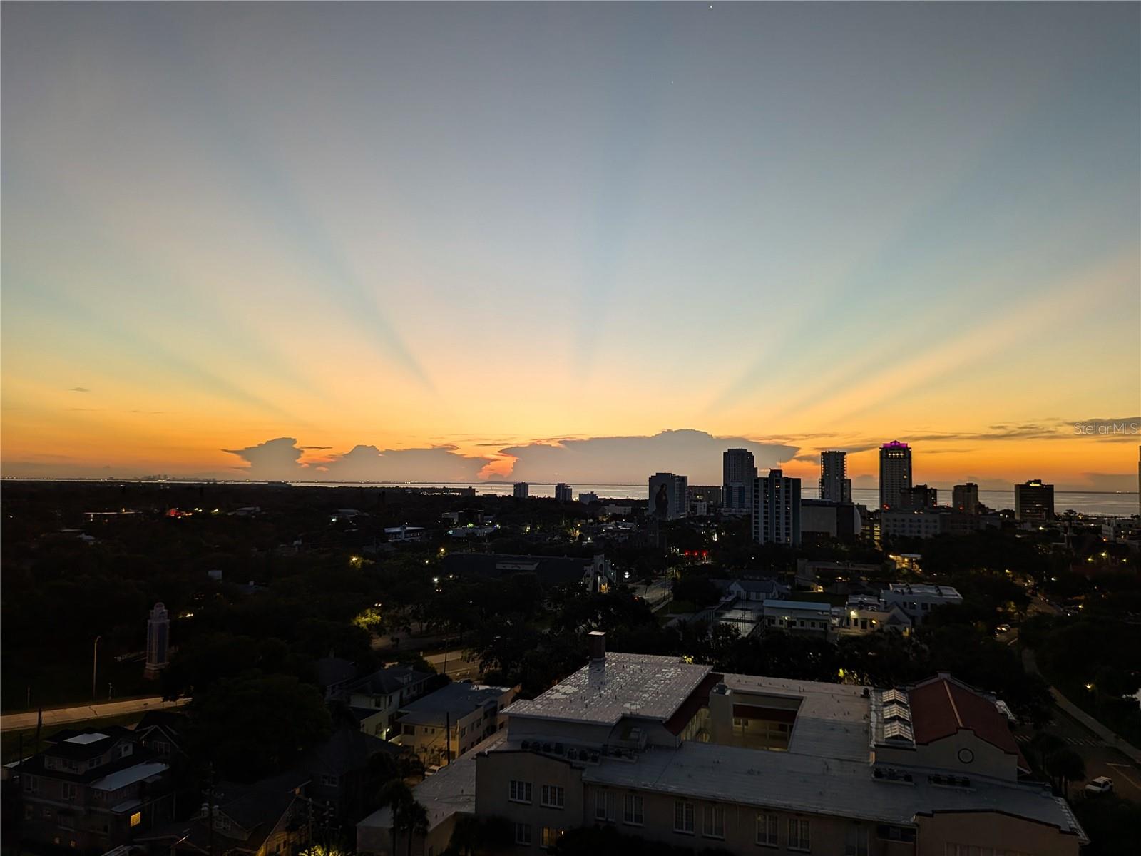 Sunrise at Reflection and 1303
