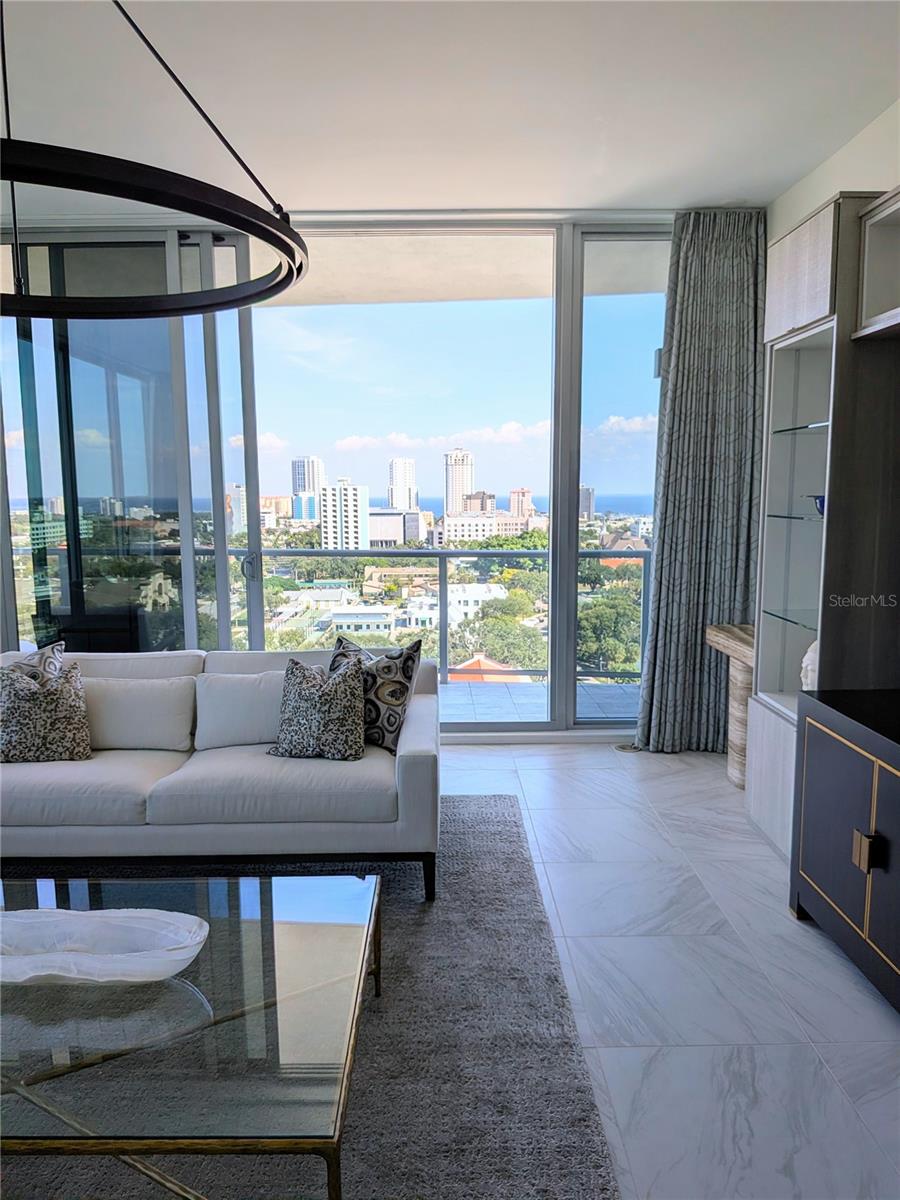 Walk Right Out Onto Your Private Balcony. Access is Easy and Open