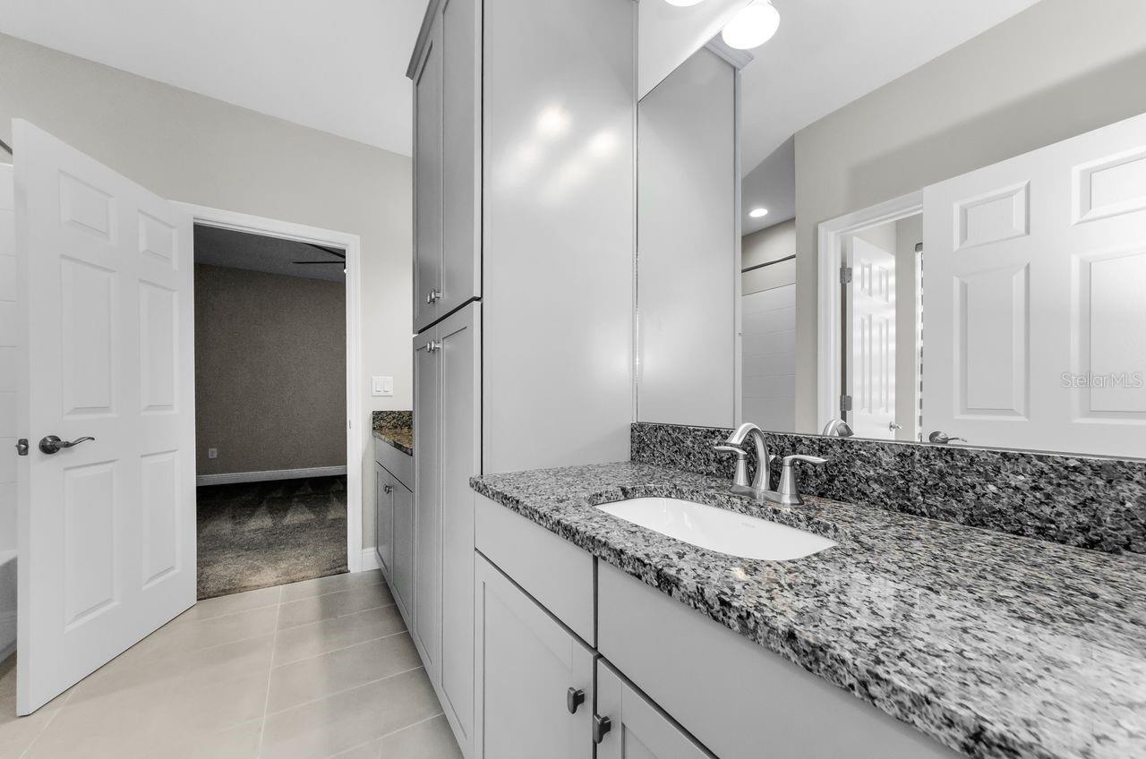 Jack and Jill bathroom