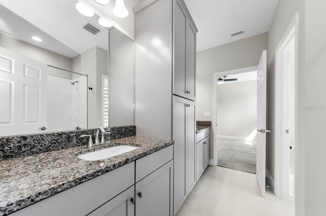 Jack and Jill bathroom