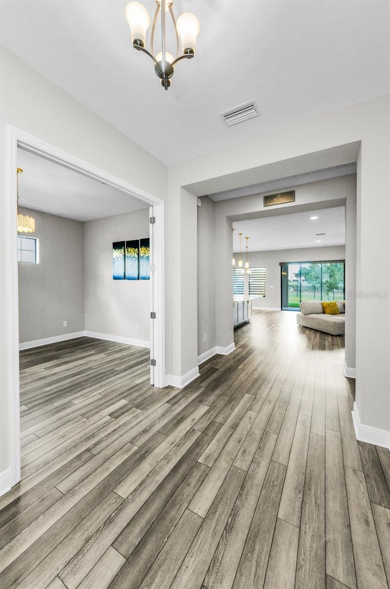 Flex room on left as you enter