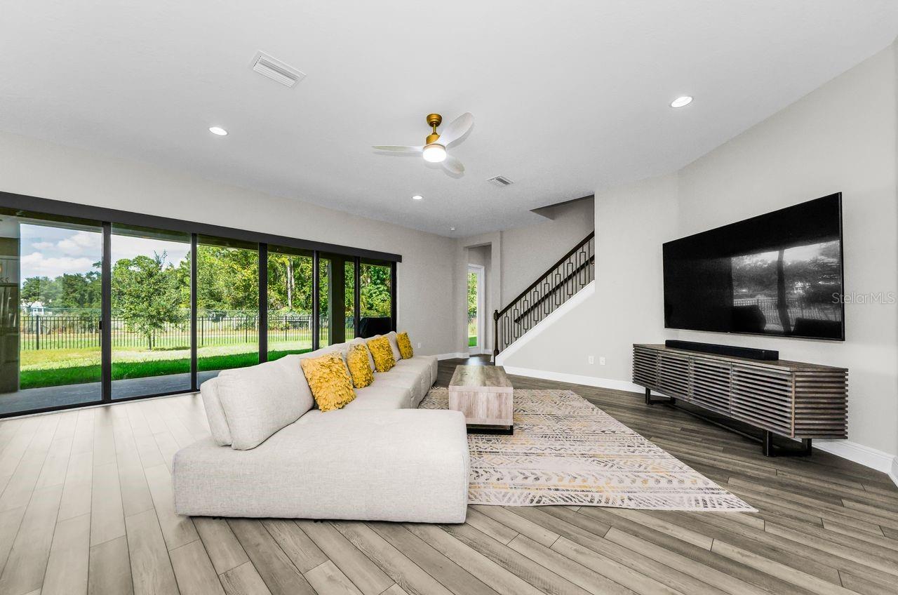 large wall of sliders