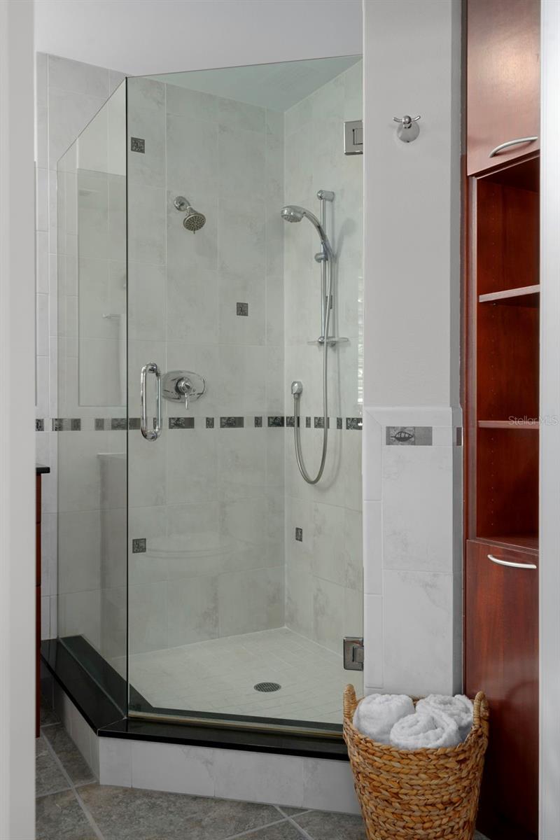 Primary bath shower.