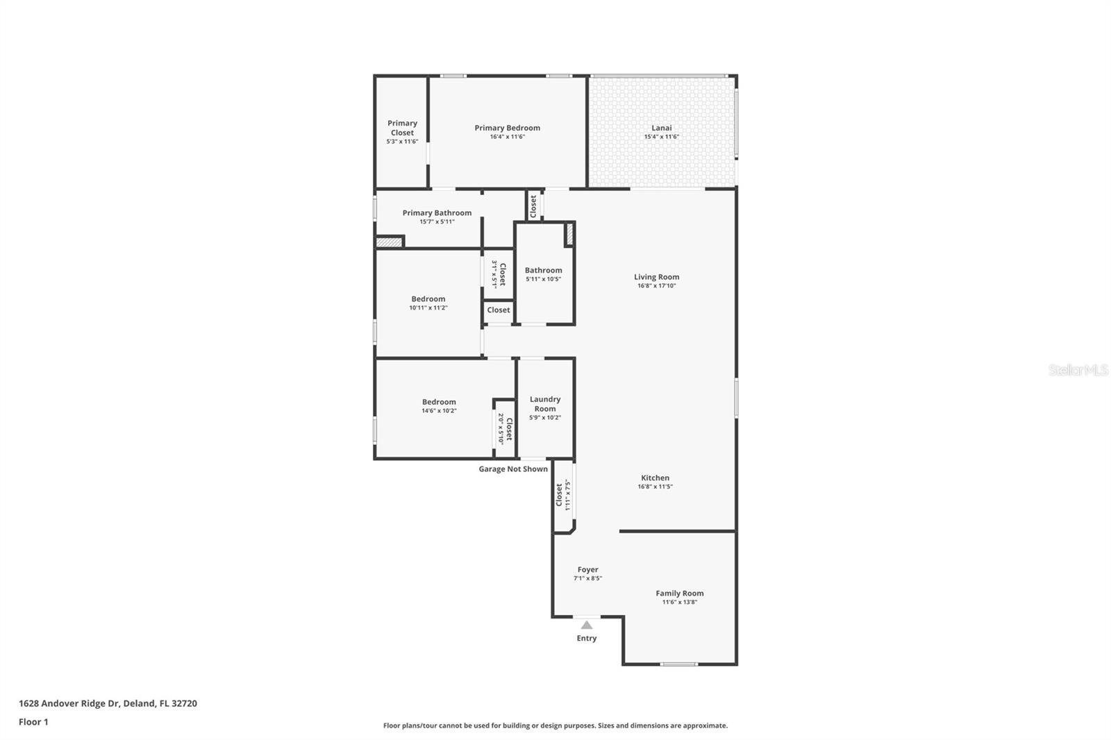 1628 ANDOVER RIDGE DR, DELAND, FL, 32720