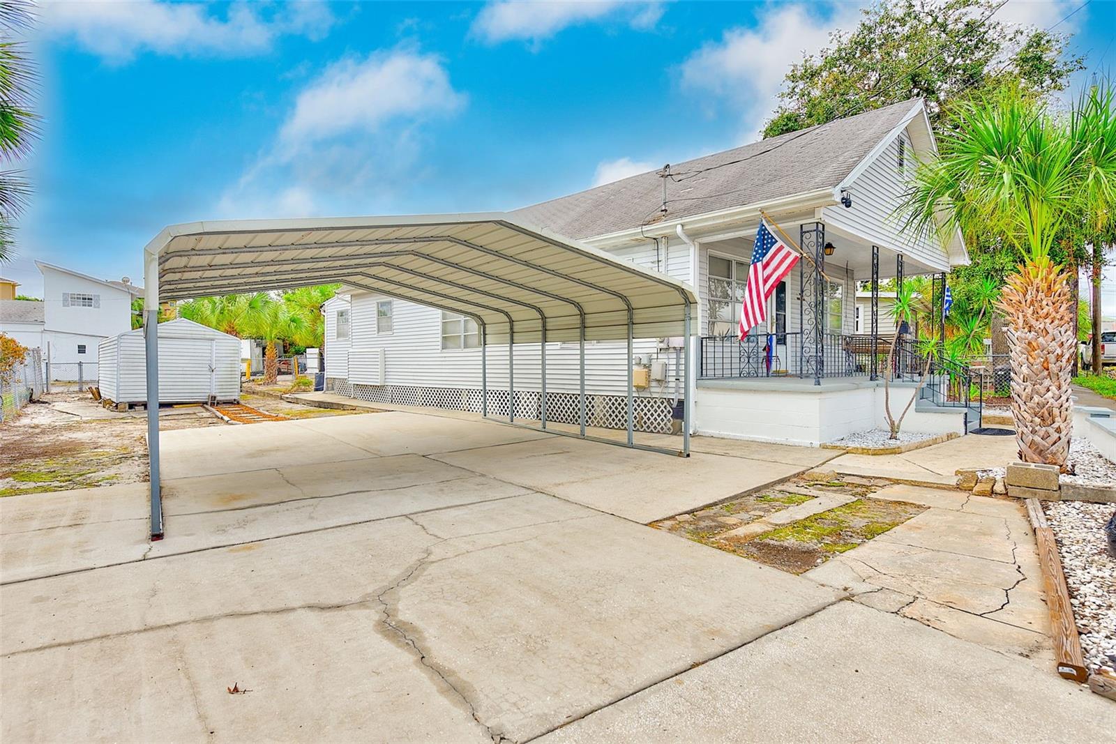 2 CAR CARPORT