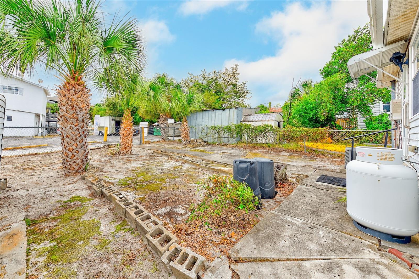 SIDE TO BACK YARD