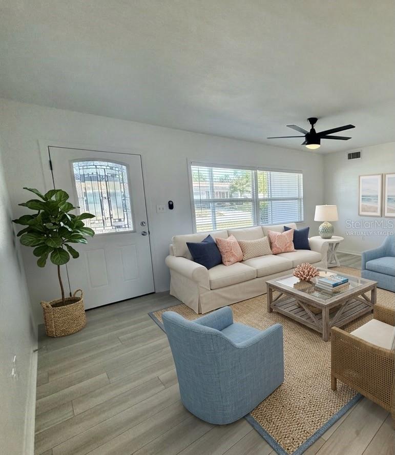 This photo is Virtually Staged