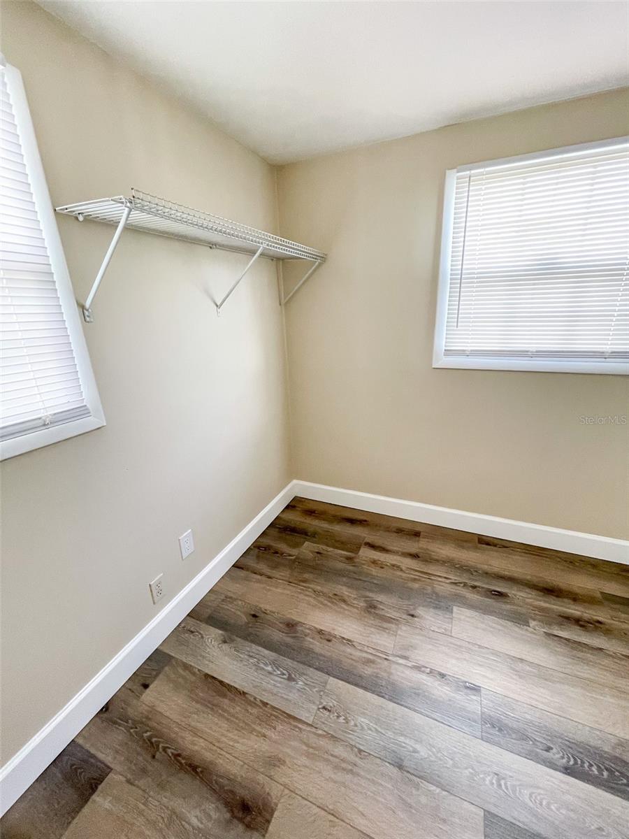 Walk in closet for bedroom 1