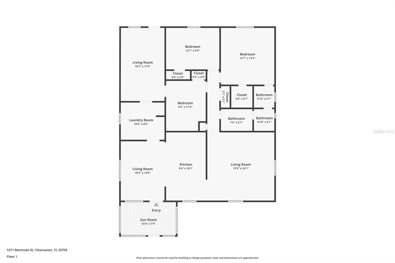 1271 BERMUDA ST, CLEARWATER, FL, 33755