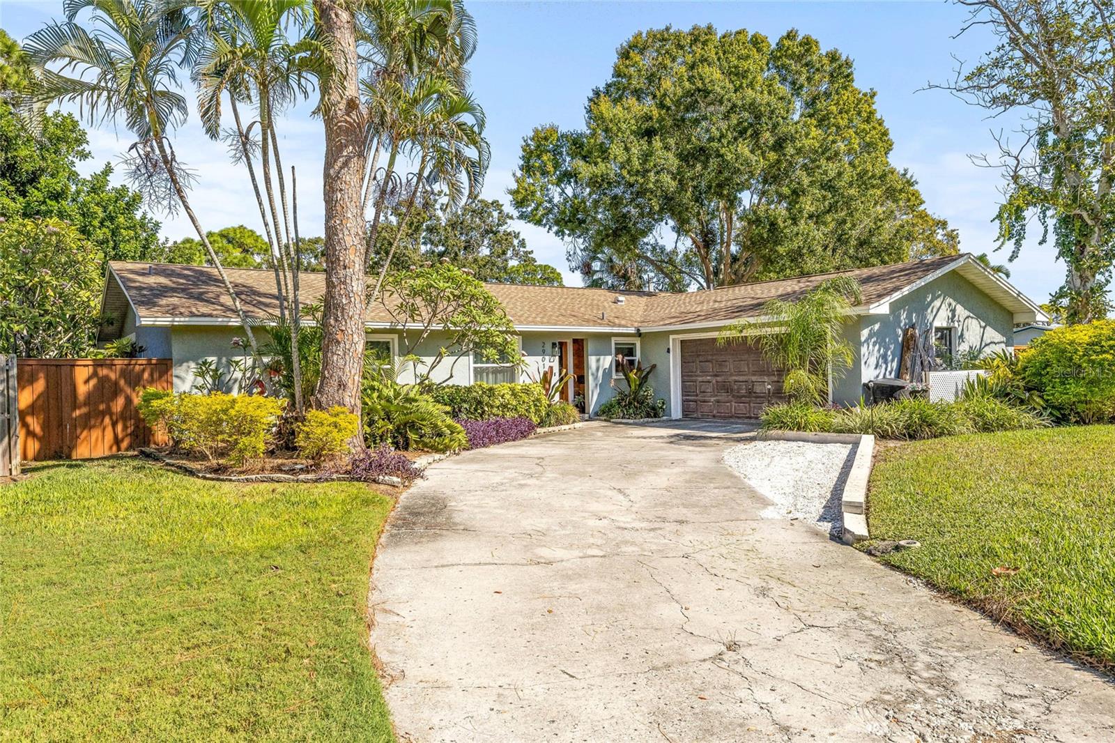 Side Entry Garage and Large Driveway