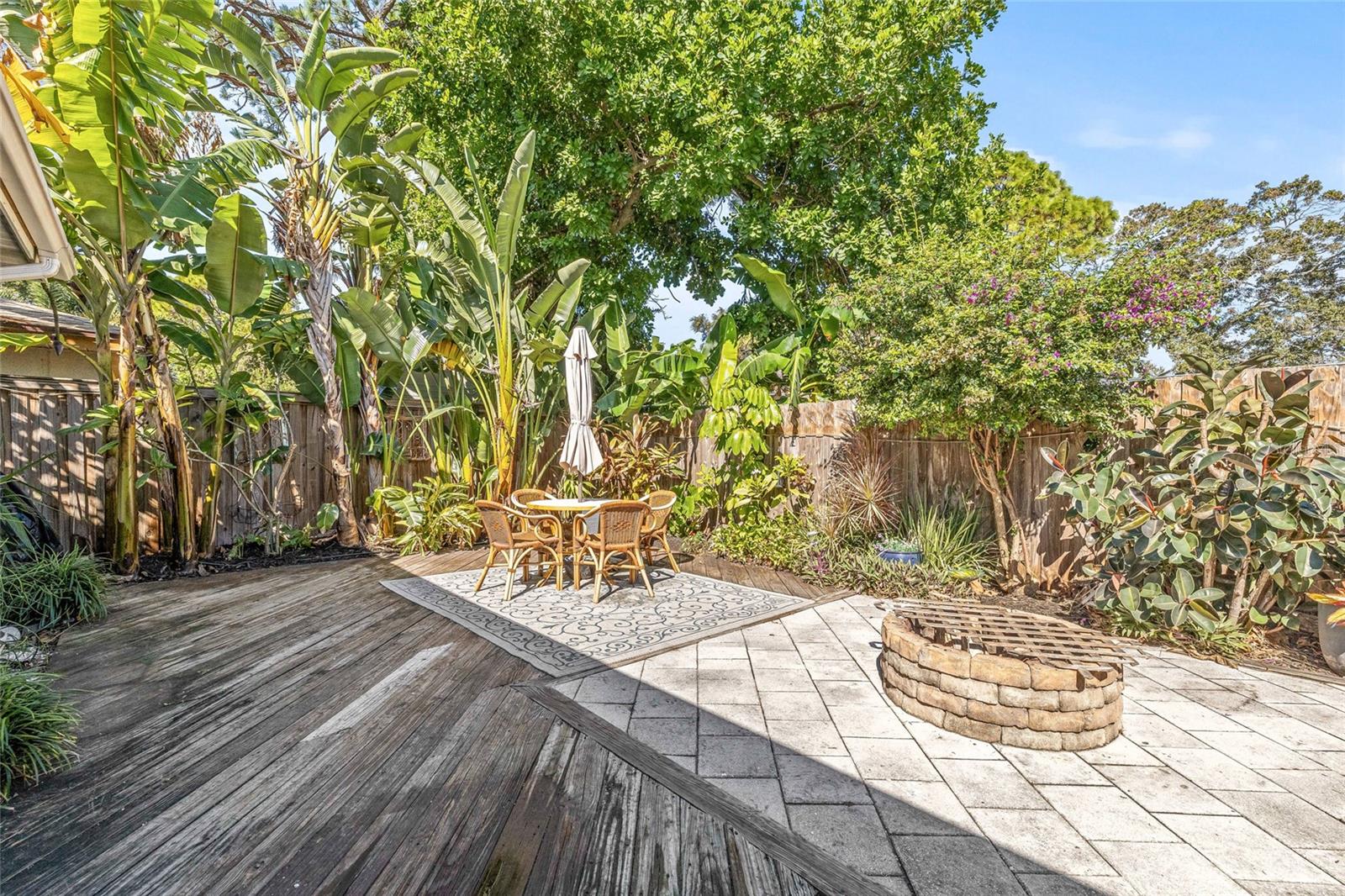 Back Yard Patio and Fire Pit