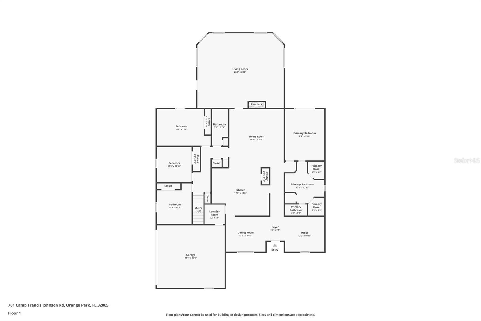 701 CAMP FRANCIS JOHNSON RD, ORANGE PARK, FL, 32065