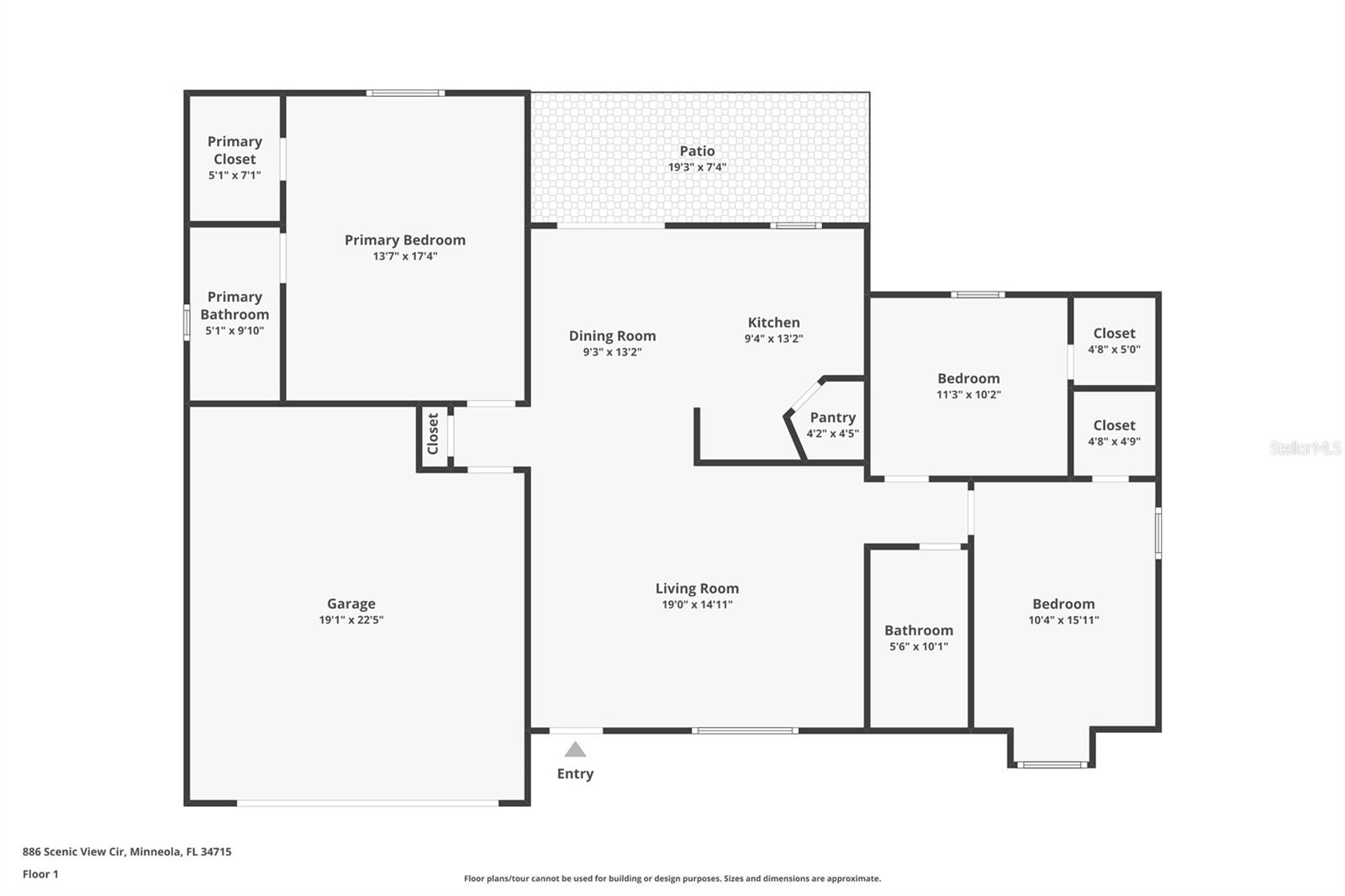 886 SCENIC VIEW CIR, MINNEOLA, FL, 34715