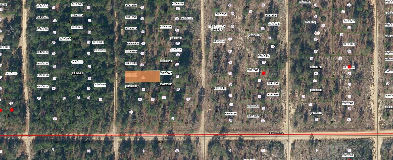 Lot 37 PAXON, INTERLACHEN, FL, 32148