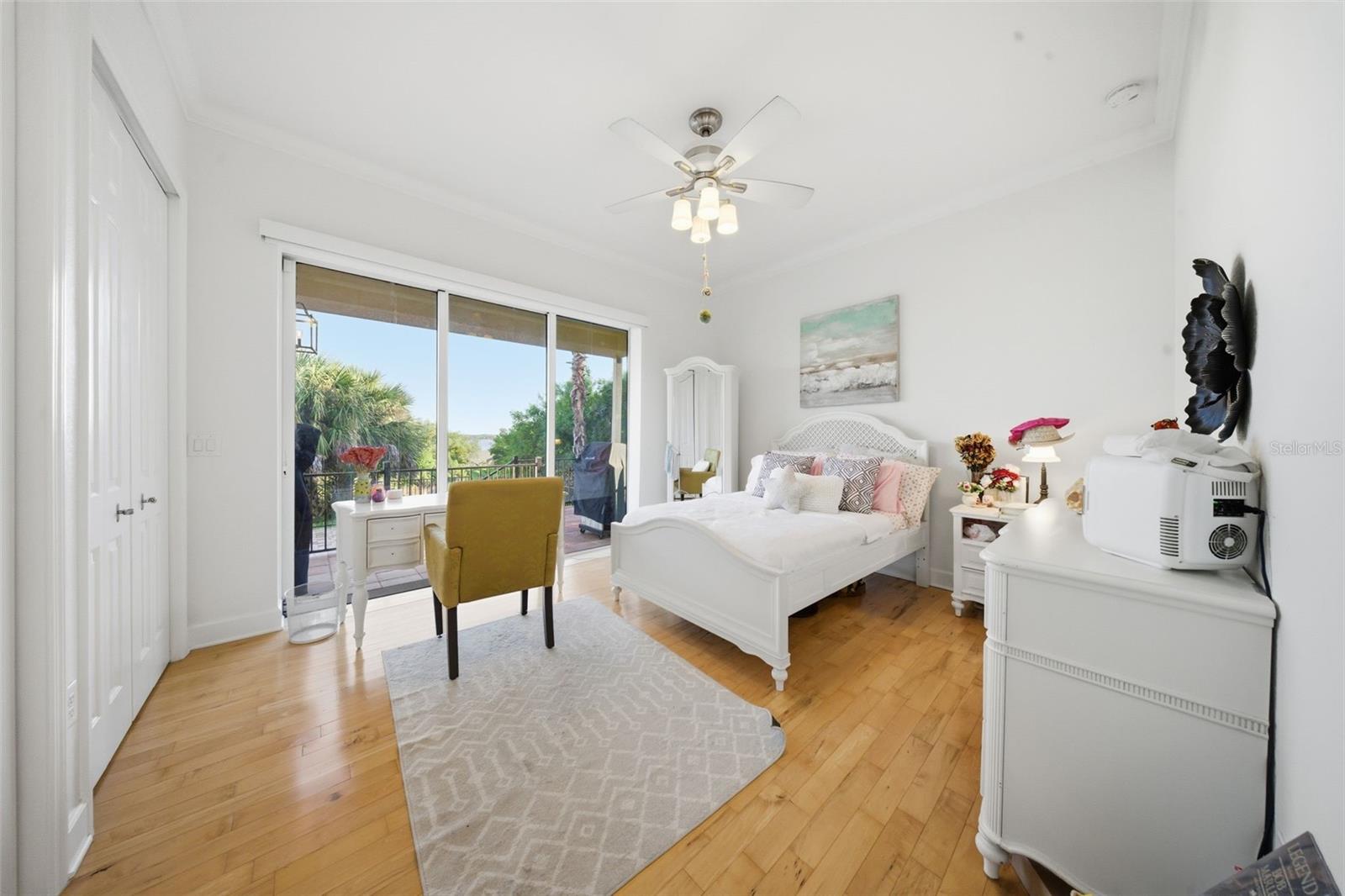 Bedroom 3 with Lake Views