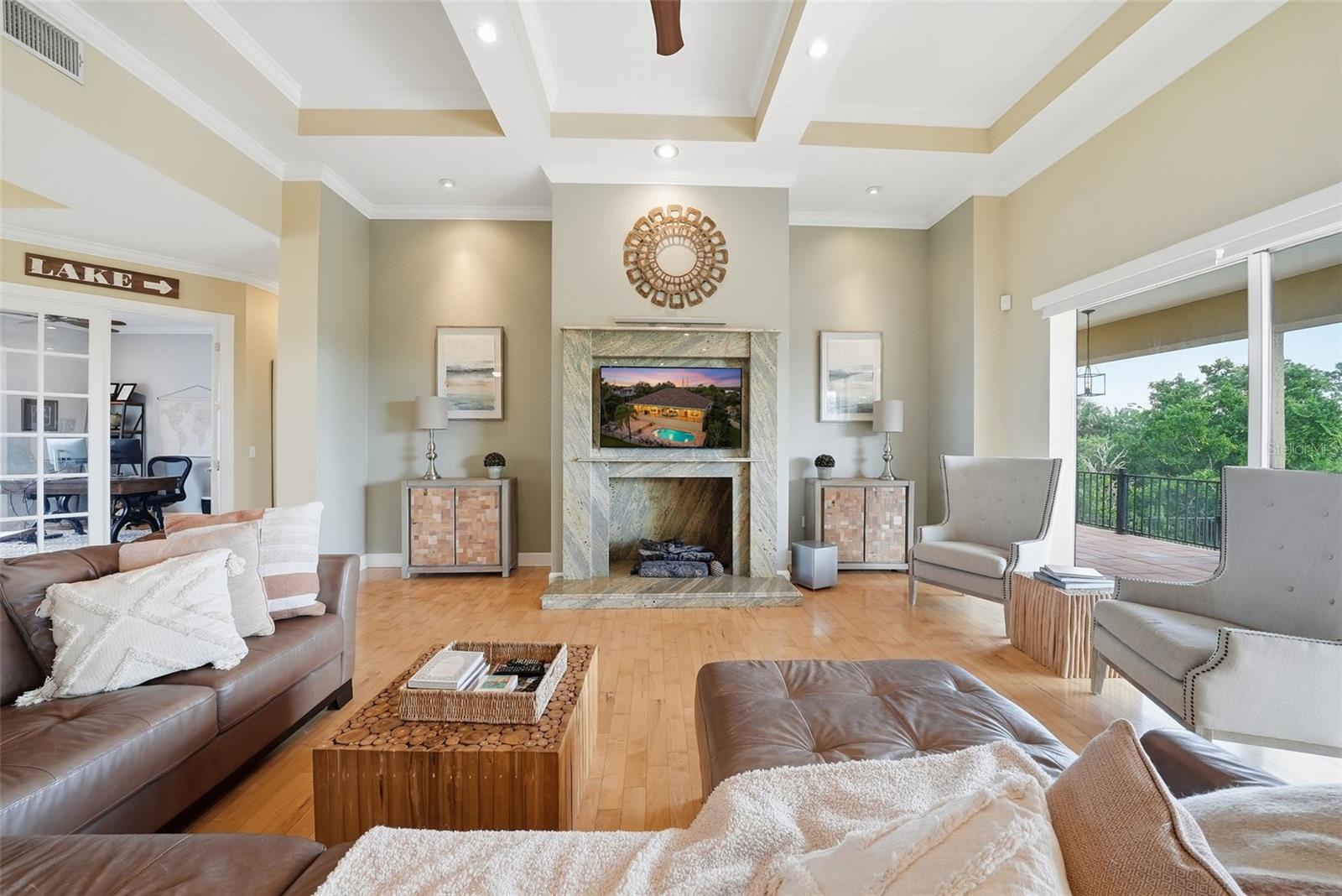 Spacious Living Room