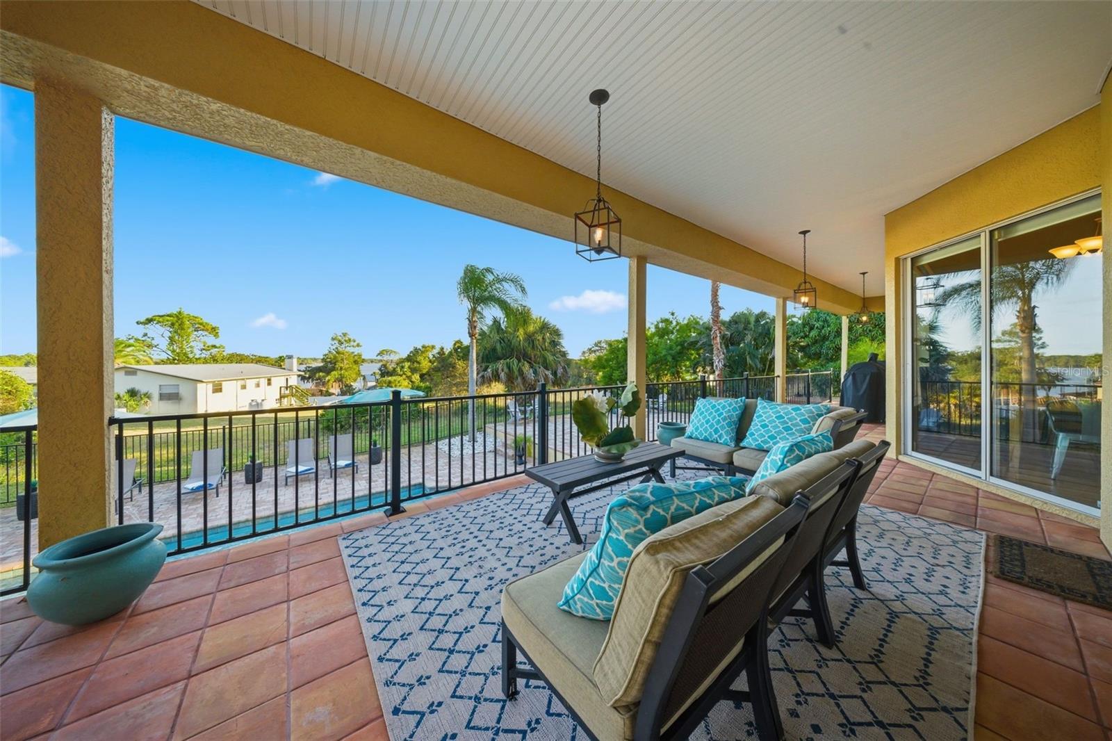 Water Views from the Balcony overlooking the pool