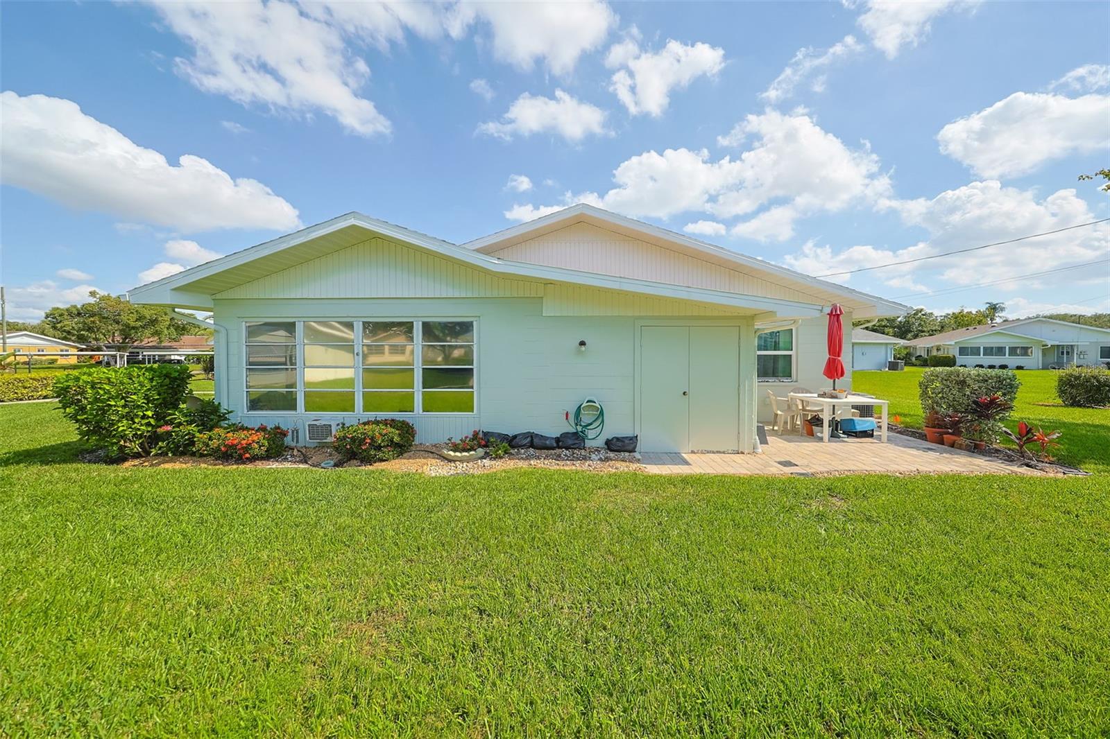 Side of the home looking at the outdoor area
