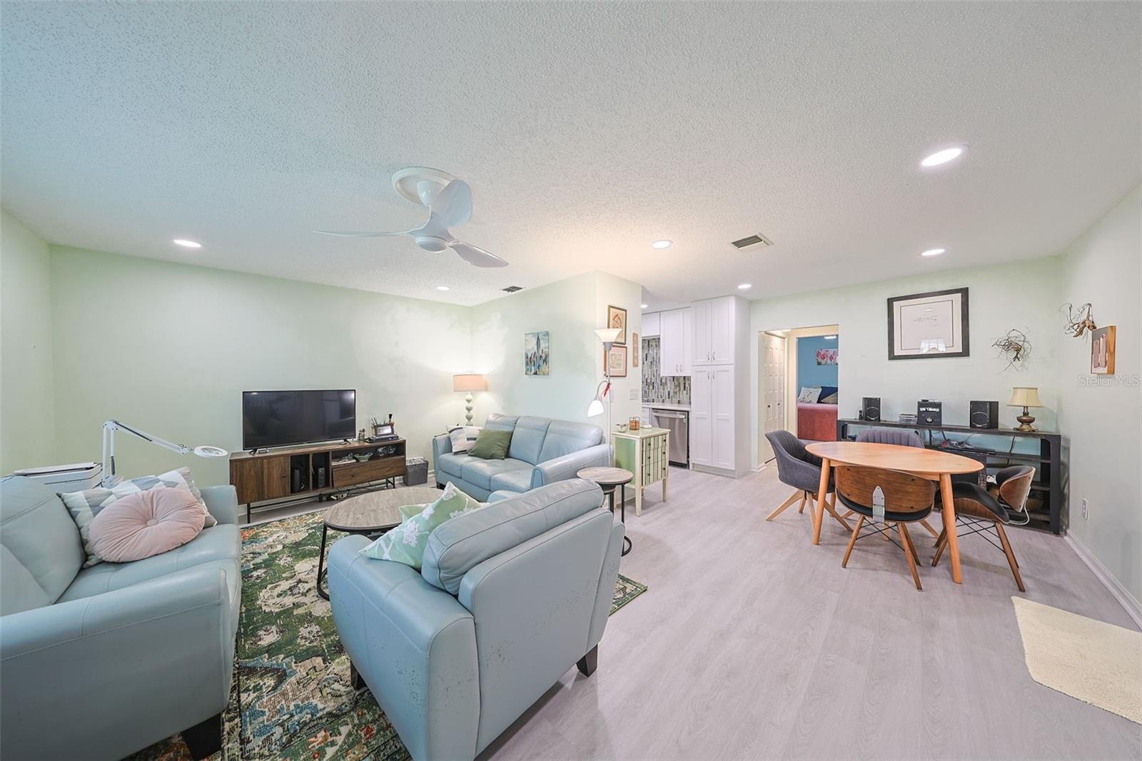 Looking into the home from the Front door