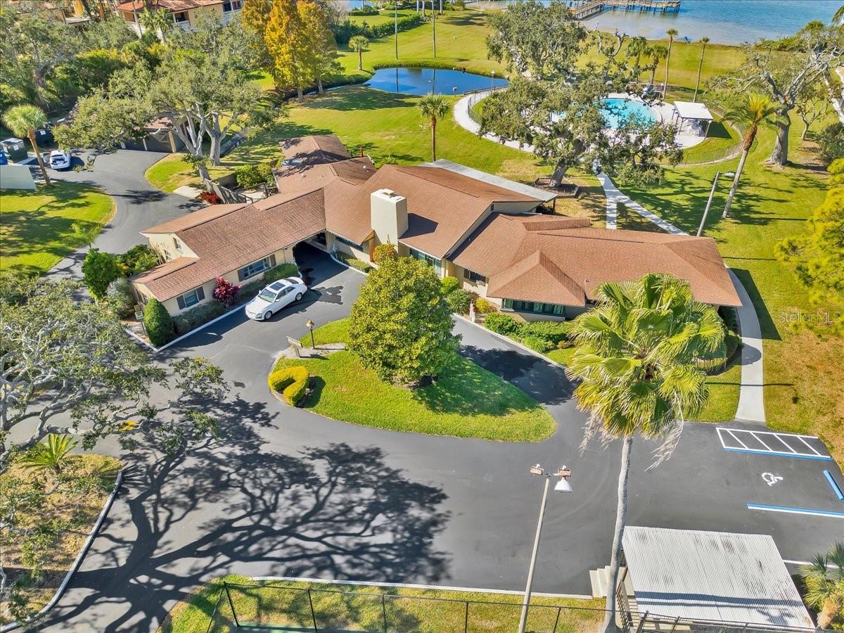 The Clubhouse at Randolph Farms that has lots of events for its residents