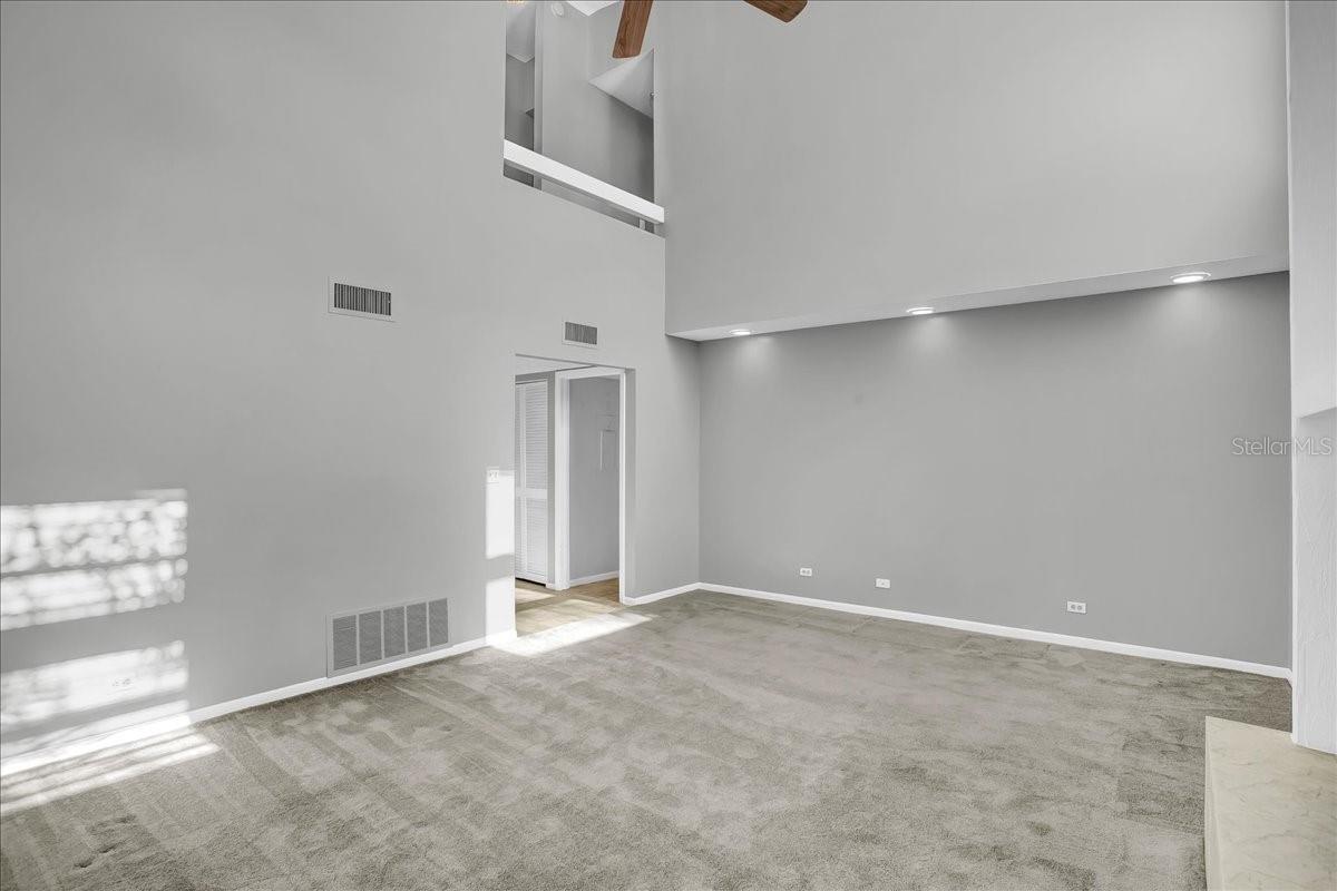 Living room/Family room combo