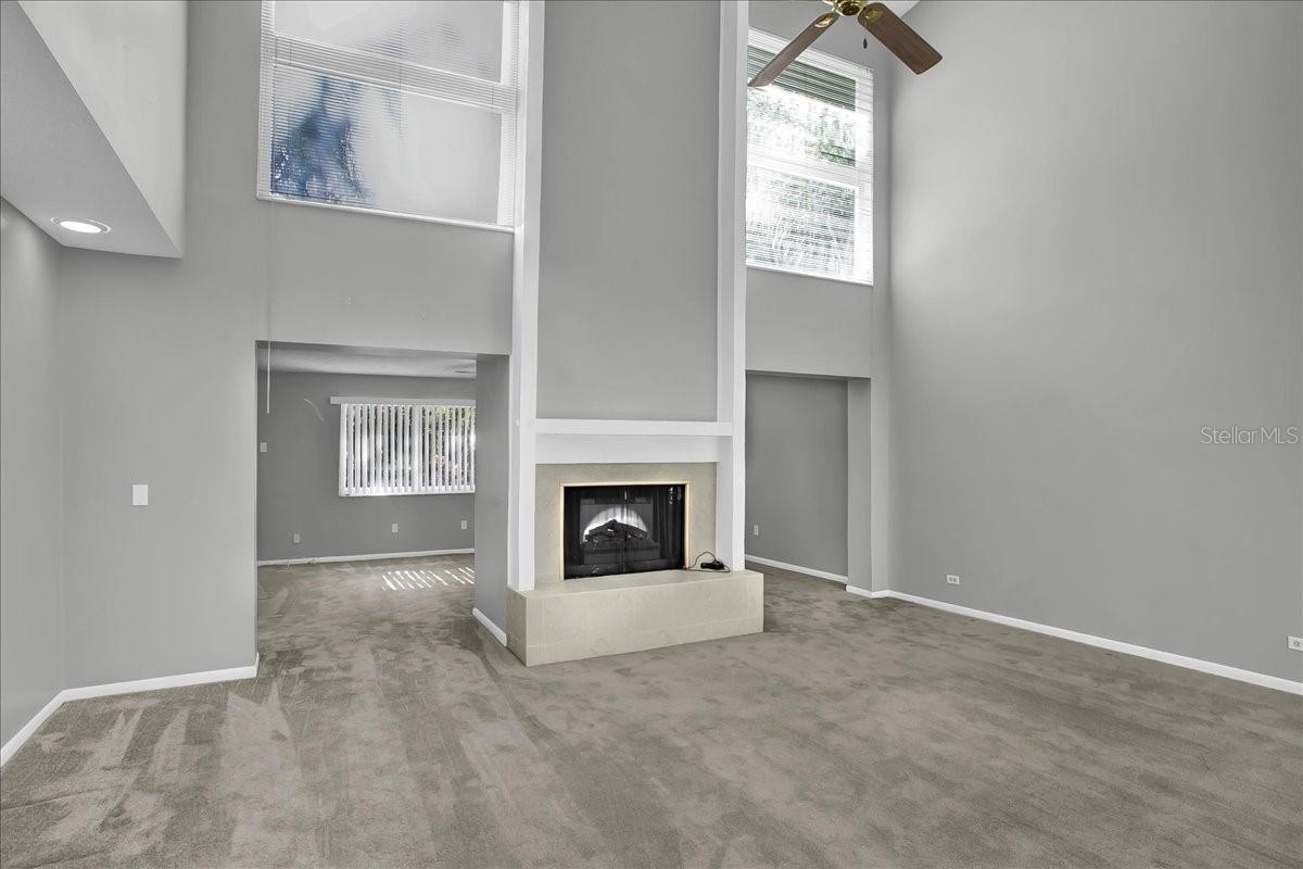 Electric Fireplace in living/family room