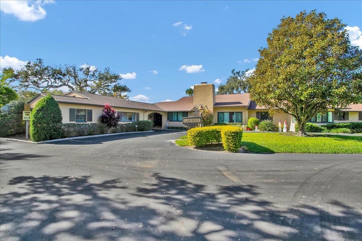 The clubhouse at Randolph Farms
