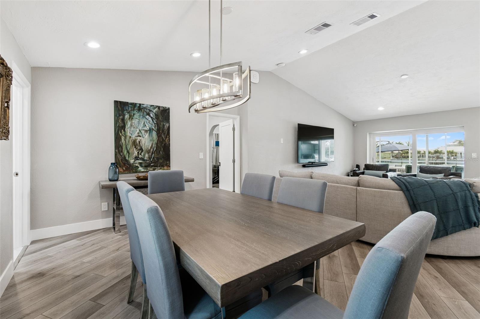 Open Concept Living and Dining