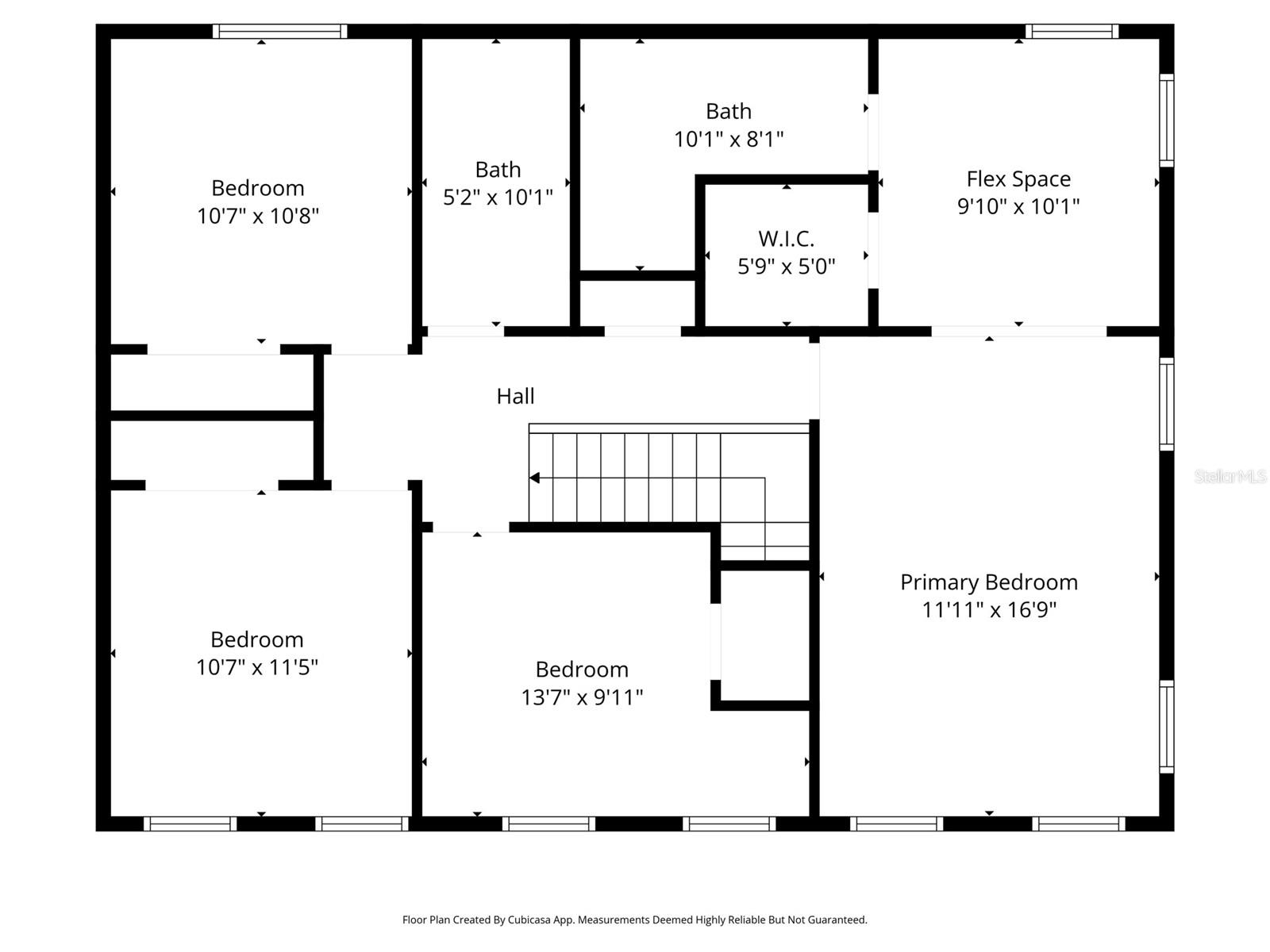 Upper Level Floor Plan